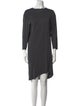 Acne Studios Bateau Neckline Mini Dress