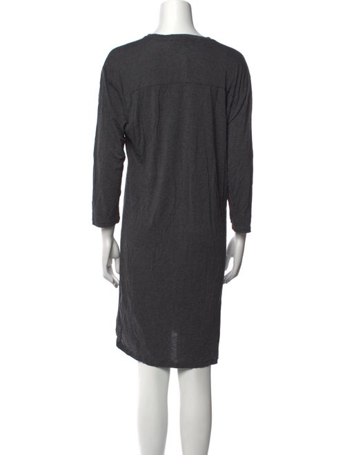 Acne Studios Bateau Neckline Mini Dress