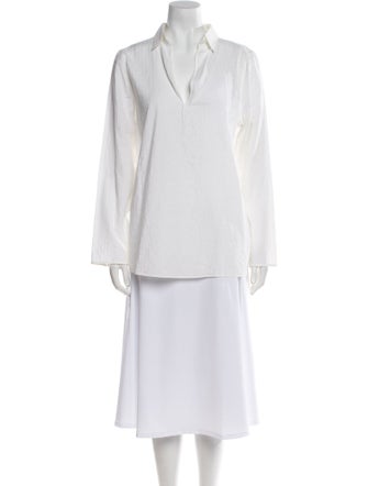 Acne Studios V-Neck Long Sleeve Tunic