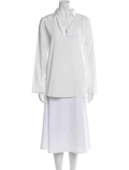 Acne Studios V-Neck Long Sleeve Tunic