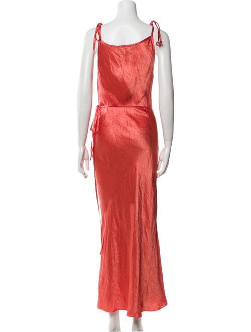 Acne Studios Cowl Neck Long Dress