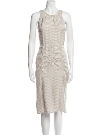 Acne Studios Striped Knee-Length Dress