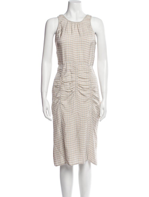 Acne Studios Striped Knee-Length Dress