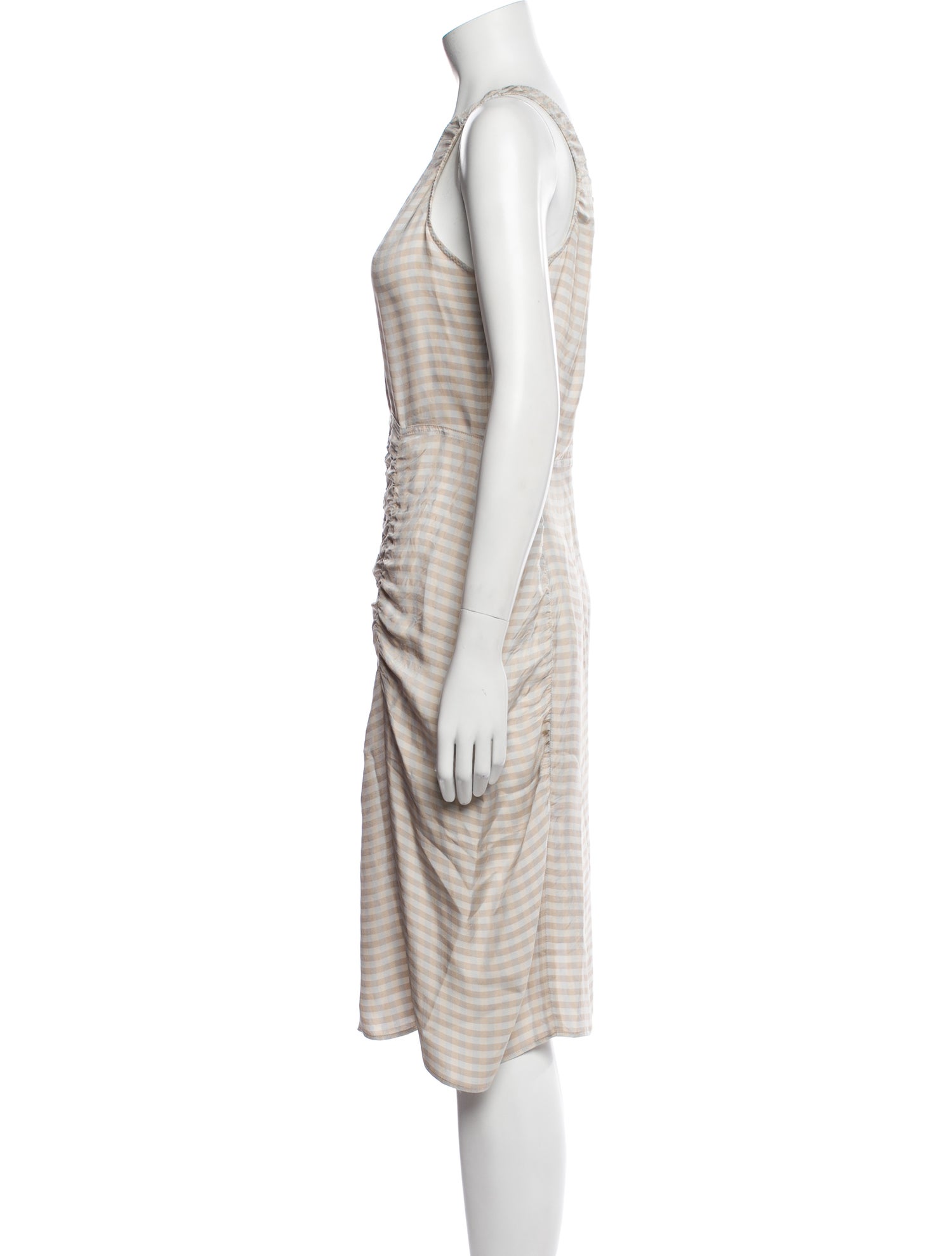 Acne Studios Striped Knee-Length Dress