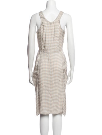 Acne Studios Striped Knee-Length Dress