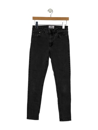 Acne Studios Mid-Rise Skinny Leg Jeans