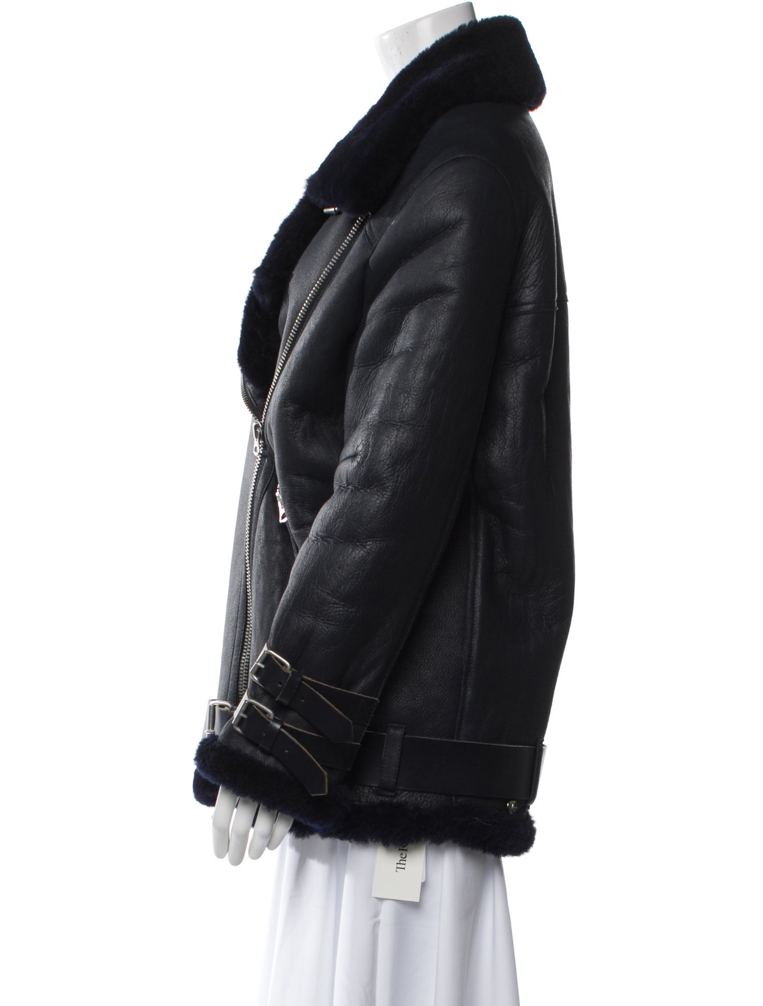 Acne Studios Shearling Faux Fur Coat