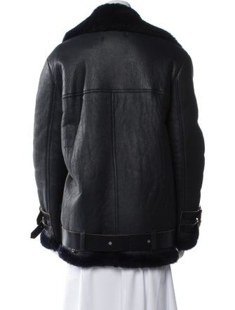 Acne Studios Shearling Faux Fur Coat