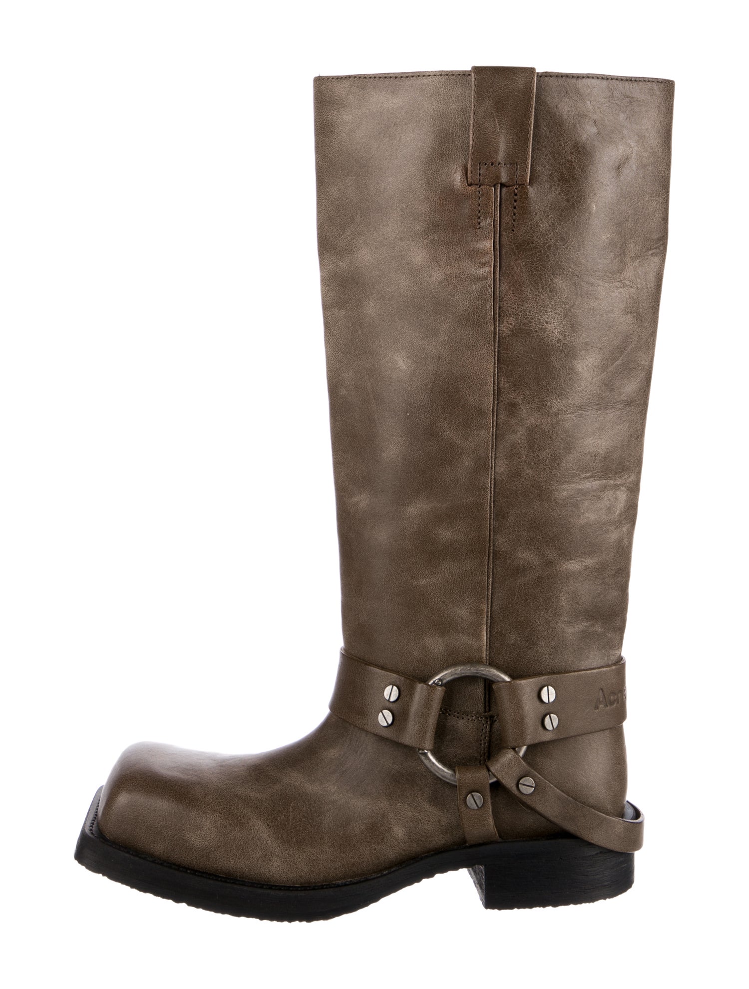 Acne Studios Leather Riding Boots