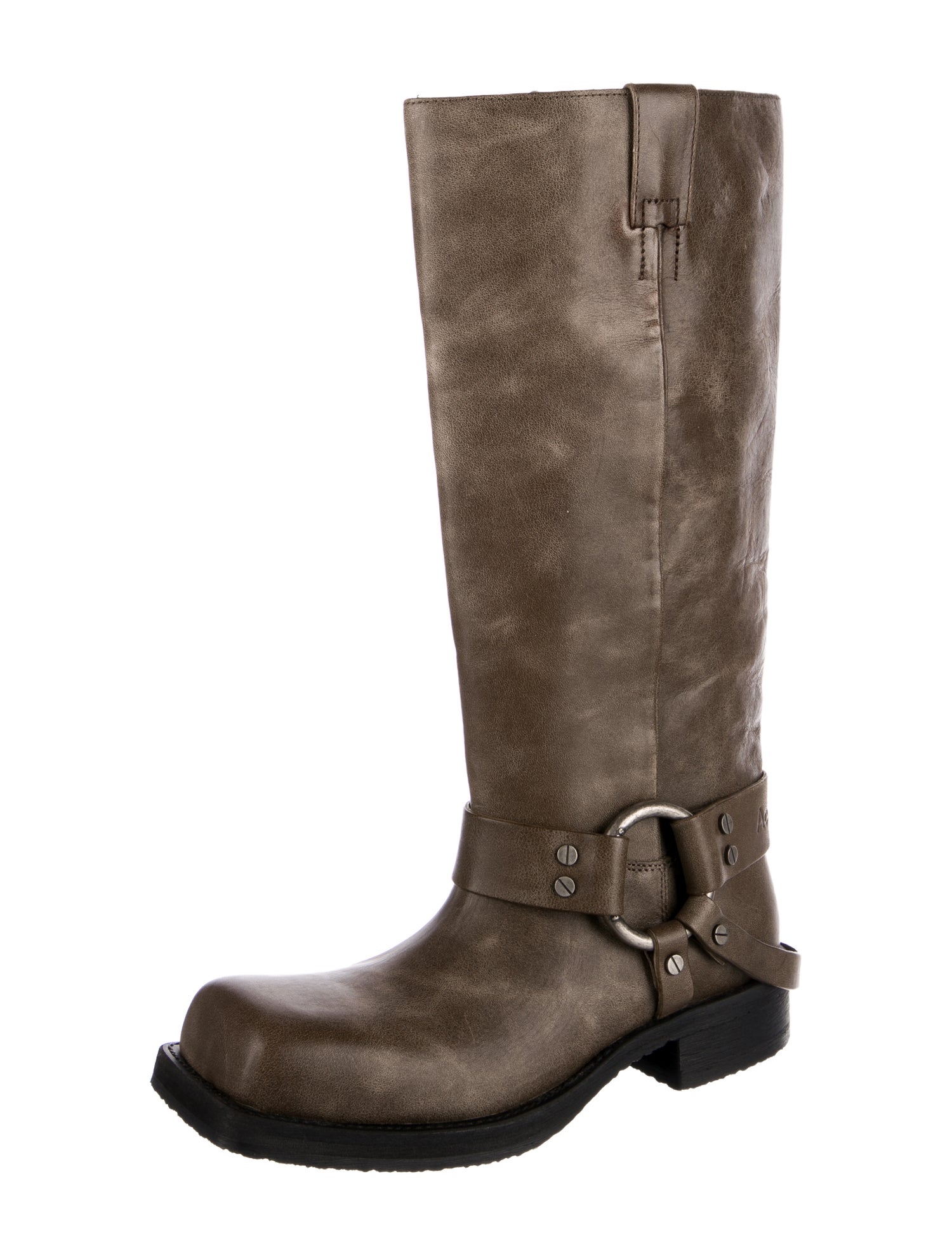 Acne Studios Leather Riding Boots