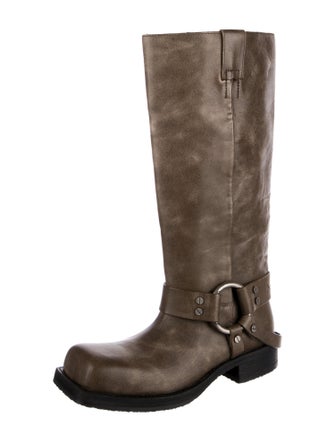 Acne Studios Leather Riding Boots