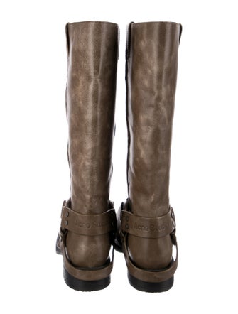 Acne Studios Leather Riding Boots