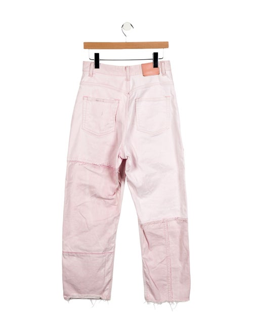 Acne Studios High-Rise Wide Leg Jeans