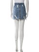 Acne Studios Distressed Accents Mini Skirt