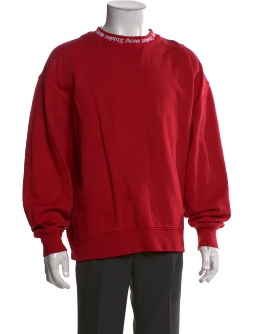 Acne Studios Crew Neck Long Sleeve Sweatshirt