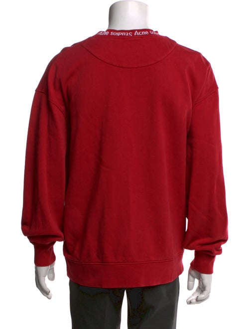 Acne Studios Crew Neck Long Sleeve Sweatshirt