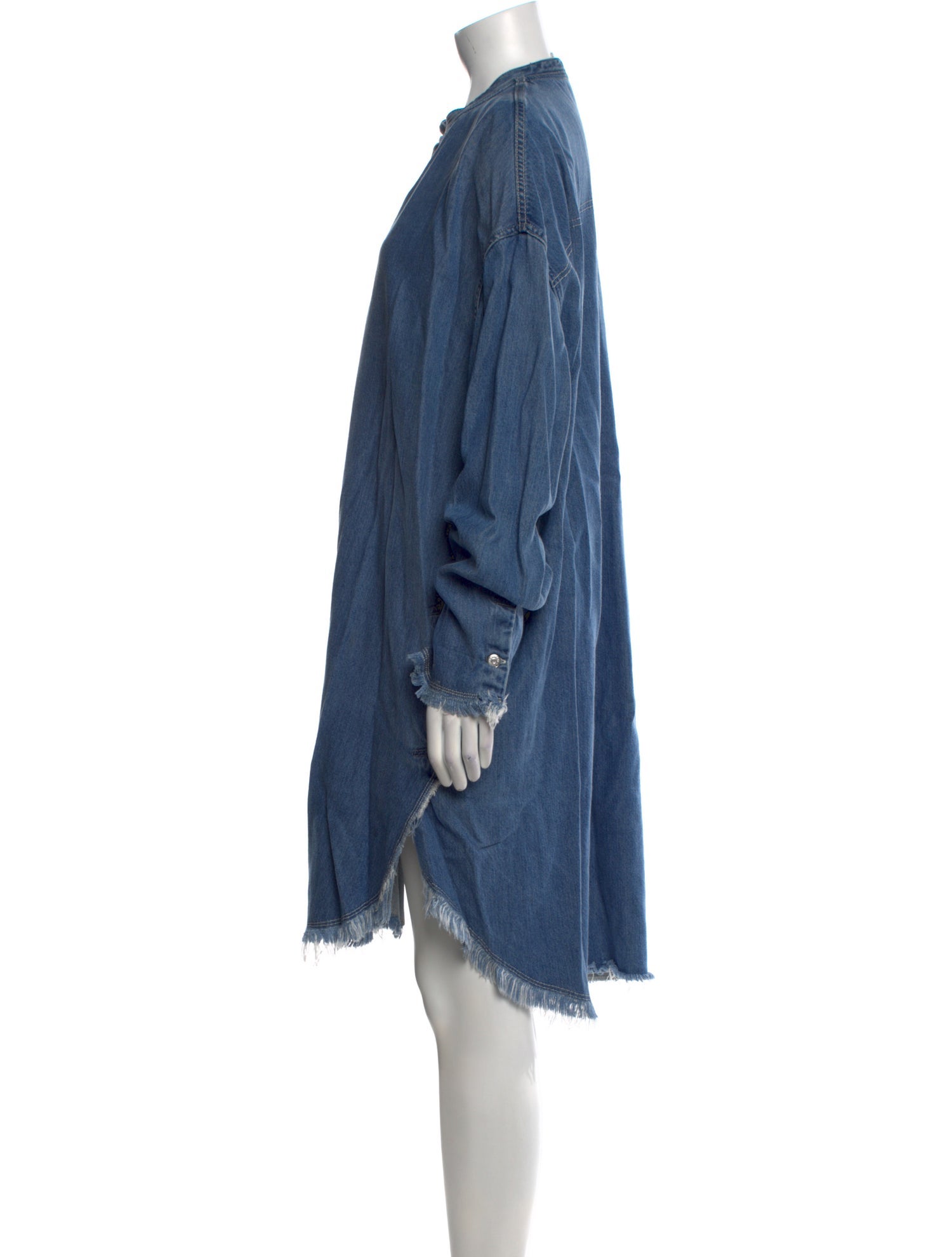 Acne Studios Mock Neck Mini Dress