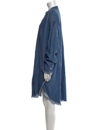 Acne Studios Mock Neck Mini Dress