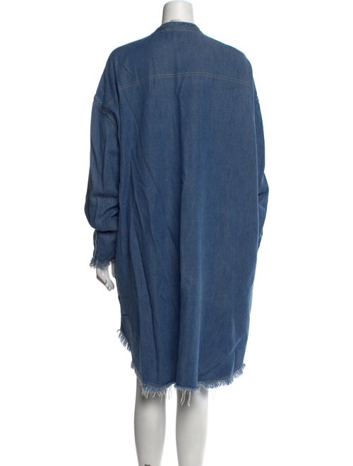 Acne Studios Mock Neck Mini Dress