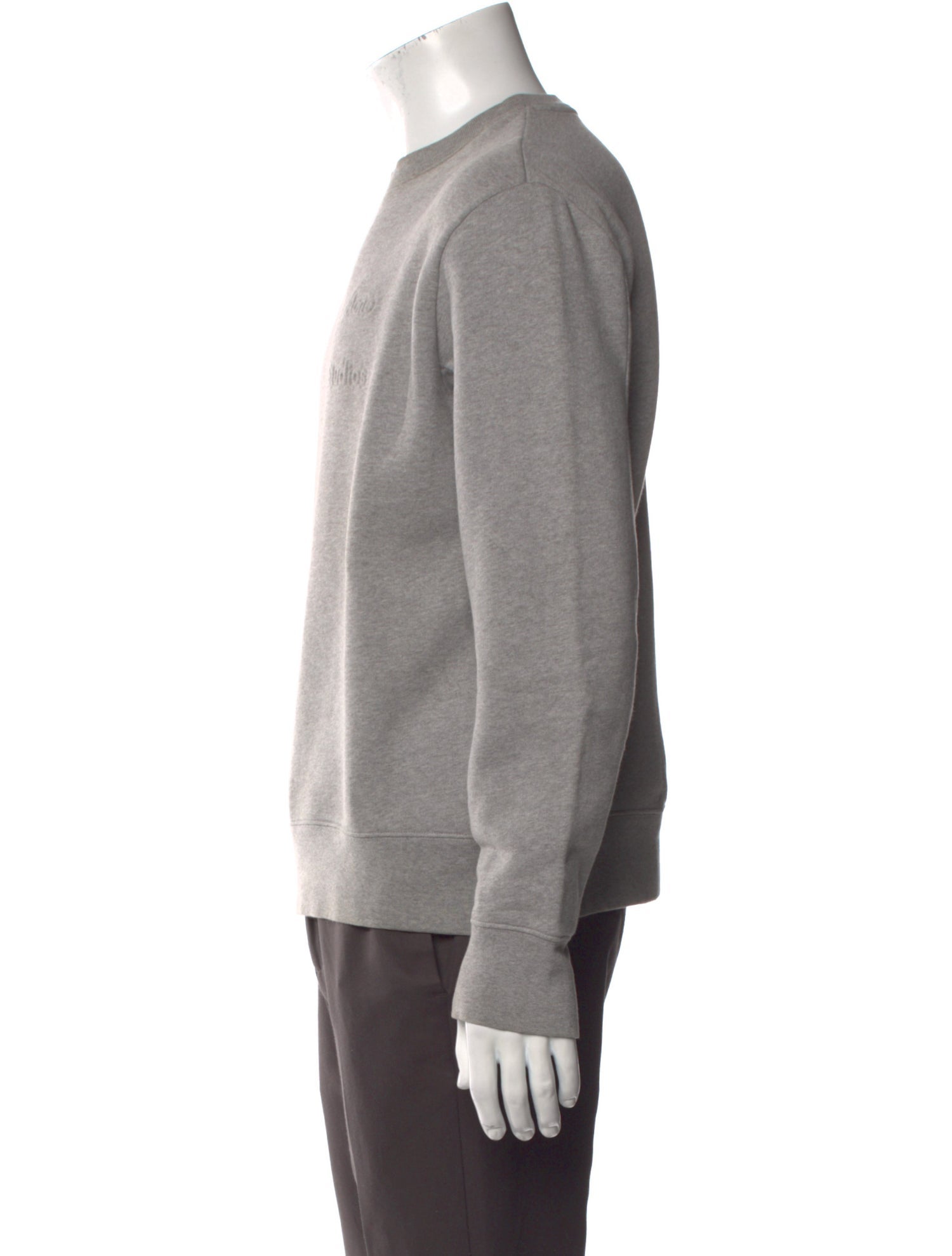 Acne Studios Crew Neck Long Sleeve Sweatshirt