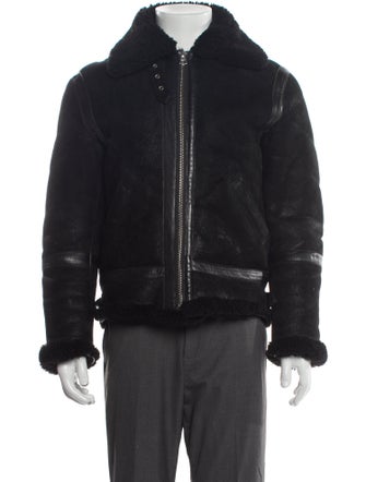 Acne Studios Shearling Moto Jacket