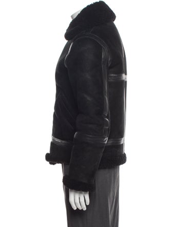 Acne Studios Shearling Moto Jacket