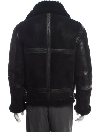 Acne Studios Shearling Moto Jacket