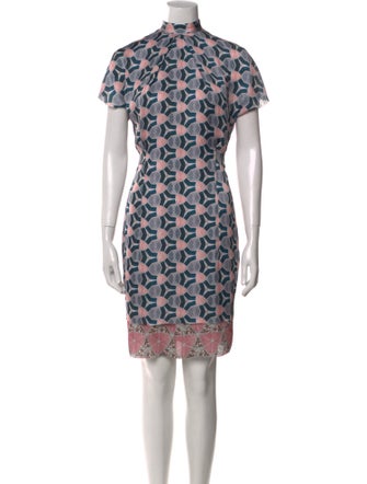 Acne Studios Printed Mini Dress