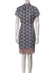 Acne Studios Printed Mini Dress