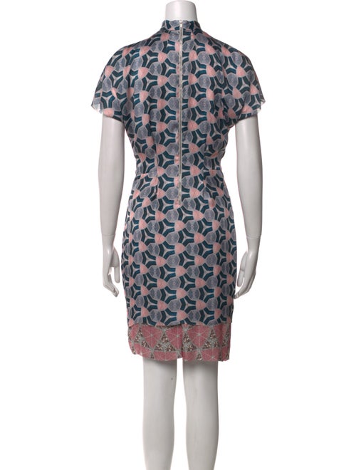 Acne Studios Printed Mini Dress