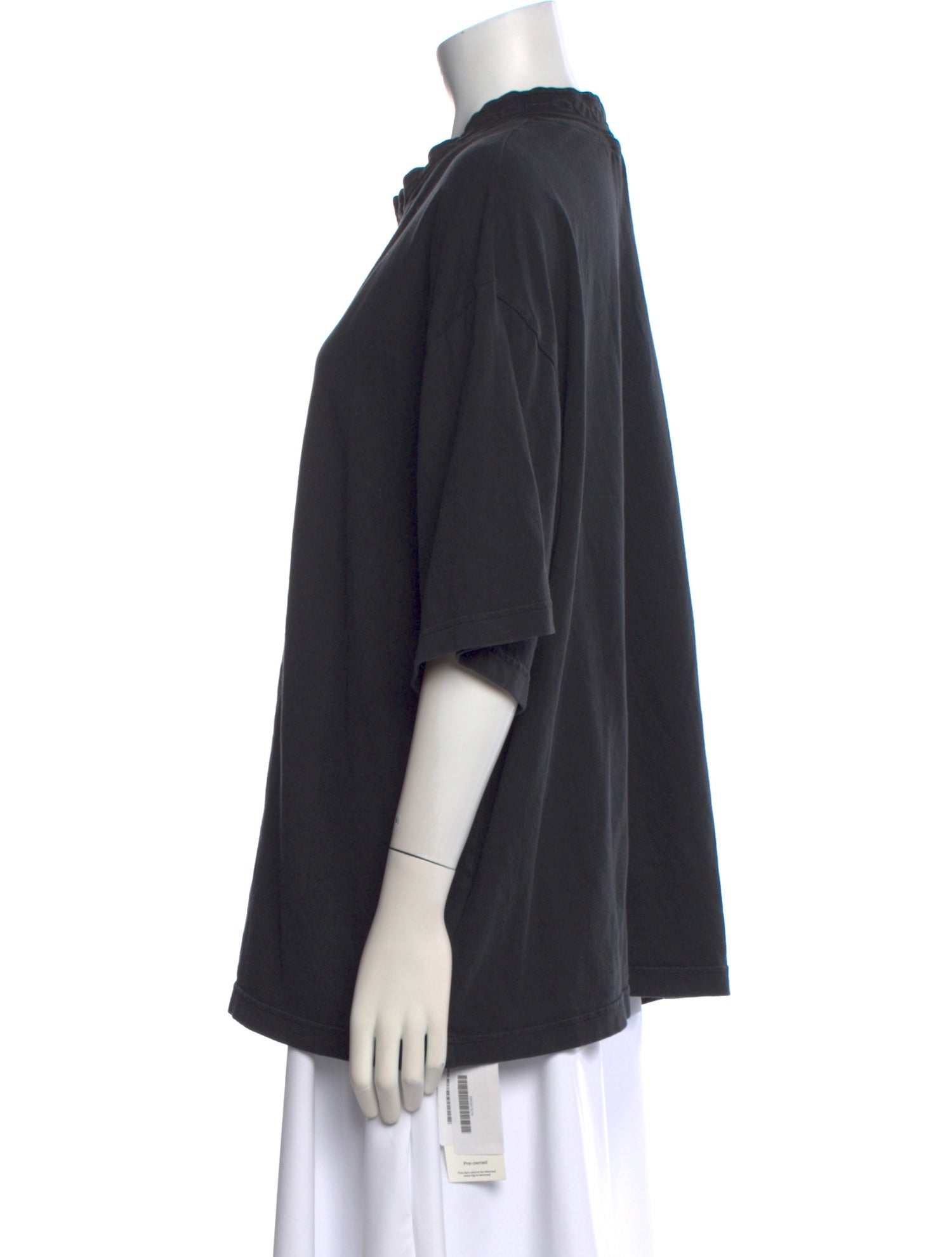 Acne Studios Crew Neck Three-Quarter Sleeve T-Shirt