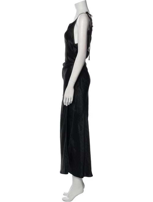 Acne Studios Scoop Neck Long Dress