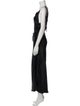 Acne Studios Scoop Neck Long Dress