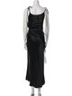 Acne Studios Scoop Neck Long Dress