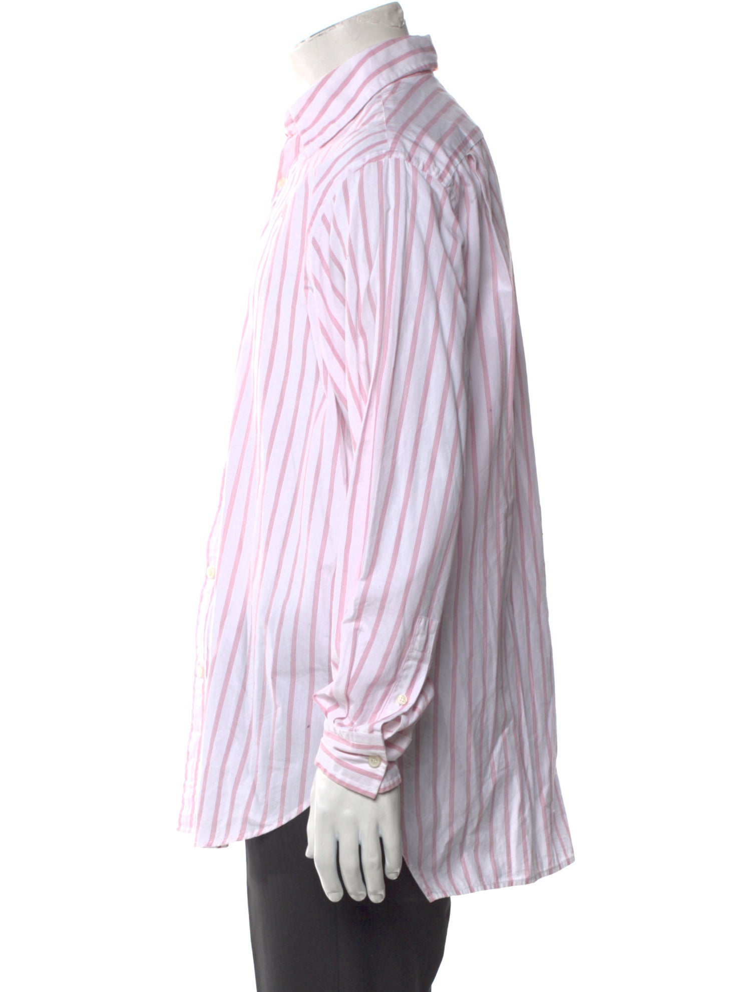 Acne Studios Striped Long Sleeve Dress Shirt