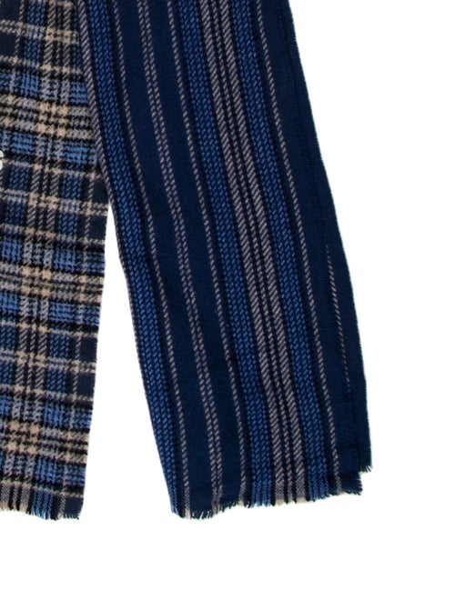 Acne Studios Virgin Wool Striped Scarf