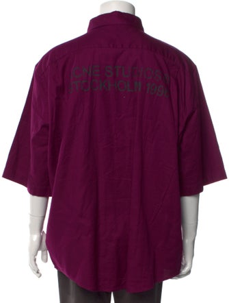 Acne Studios Three-Quarter Sleeve Shirt