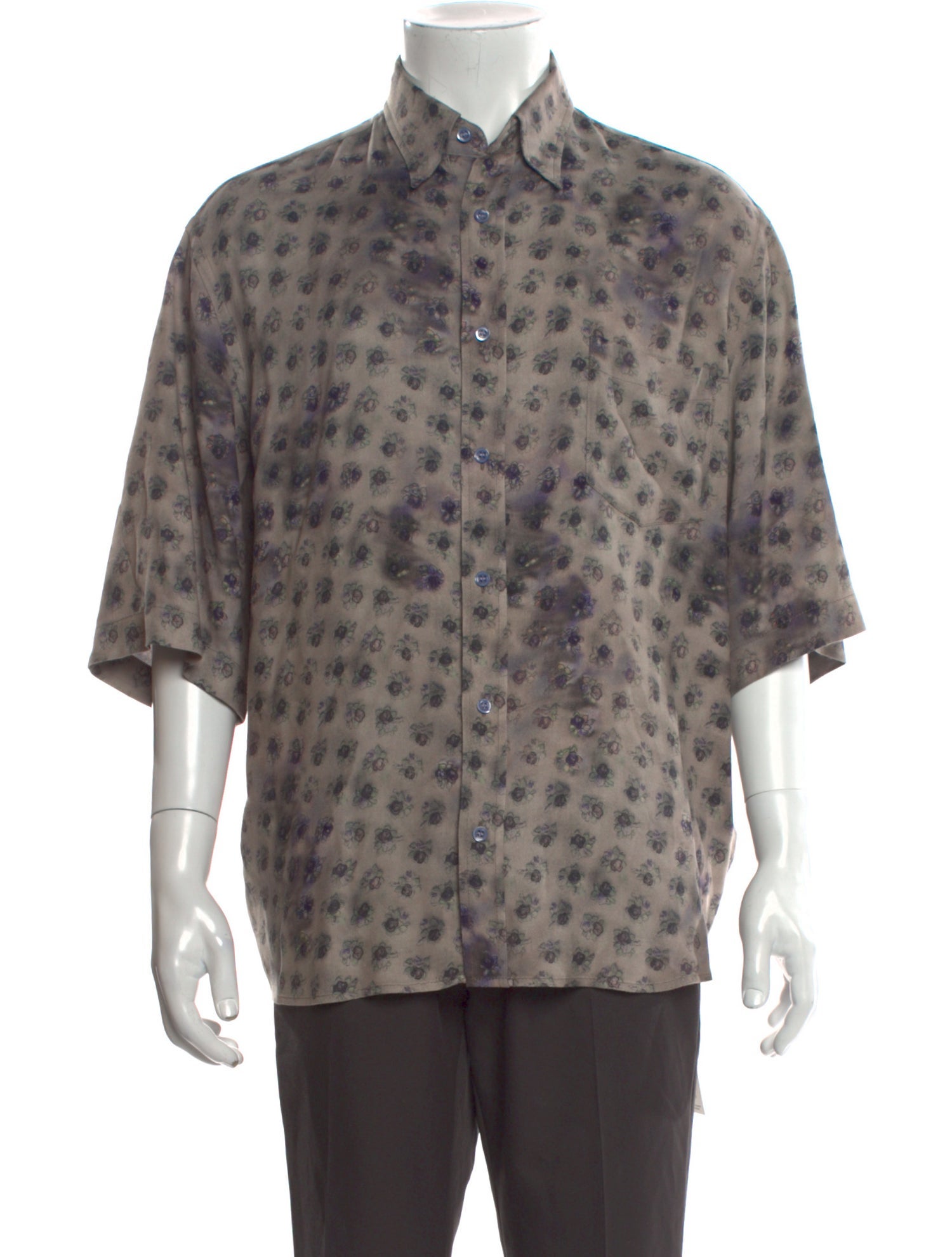 Acne Studios Graphic Print Short Sleeve Shirt