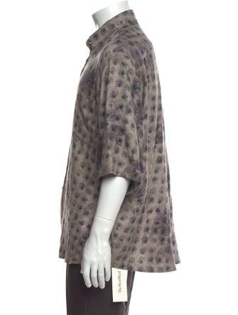 Acne Studios Graphic Print Short Sleeve Shirt