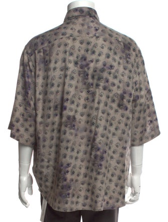 Acne Studios Graphic Print Short Sleeve Shirt