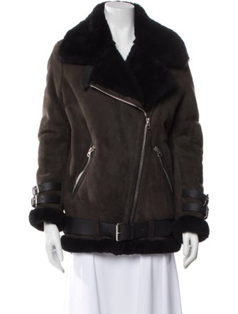 Acne Studios Shearling Fur Coat