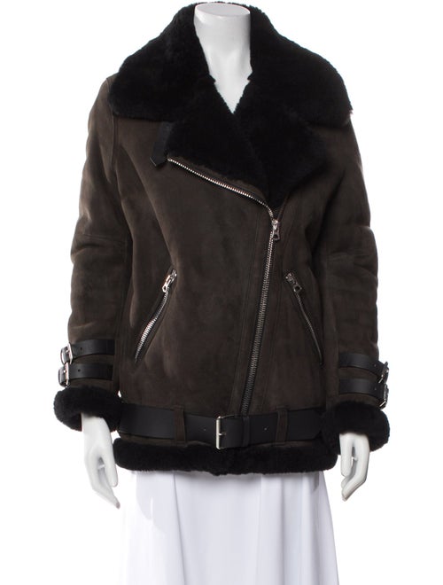 Acne Studios Shearling Fur Coat