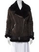 Acne Studios Shearling Fur Coat