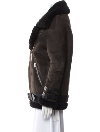 Acne Studios Shearling Fur Coat