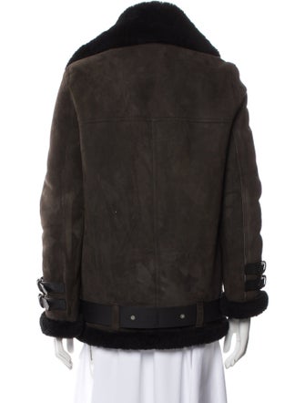 Acne Studios Shearling Fur Coat