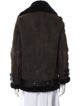 Acne Studios Shearling Fur Coat