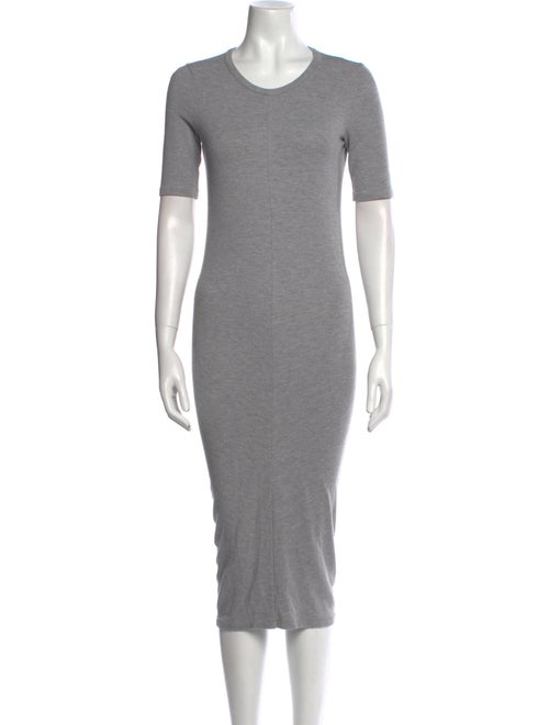 Acne Studios Crew Neck Midi Length Dress