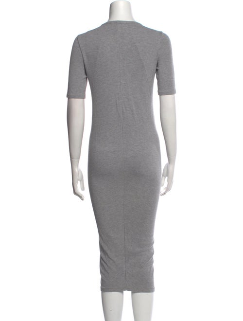 Acne Studios Crew Neck Midi Length Dress