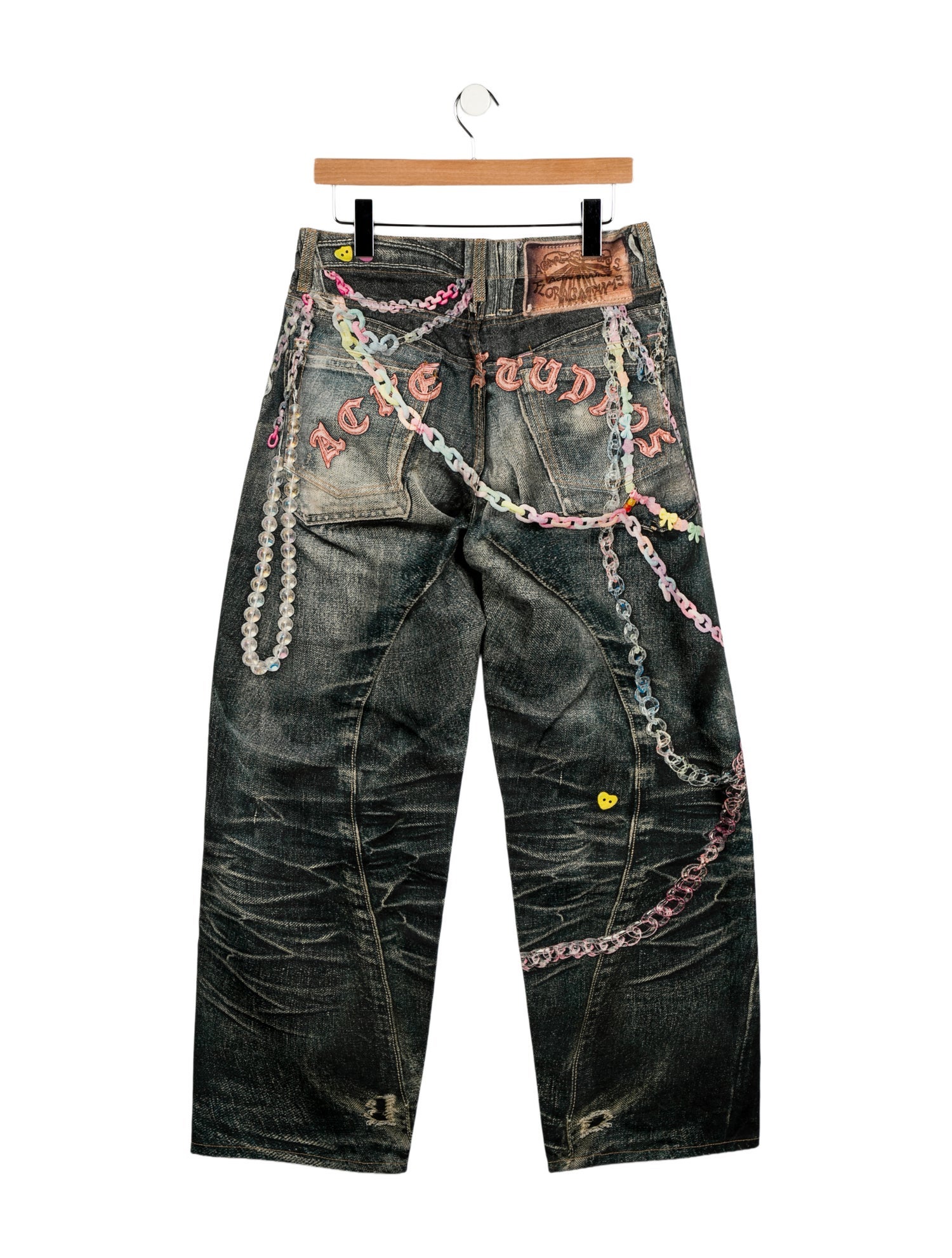 Acne Studios High-Rise Wide Leg Jeans