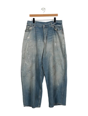 Acne Studios High-Rise Wide Leg Jeans